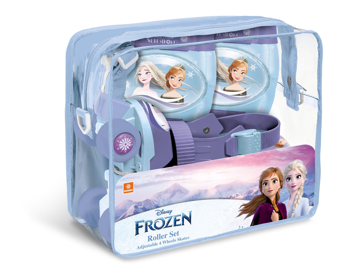 موندو - طقم زلاجات بأربع عجلات - فروزن