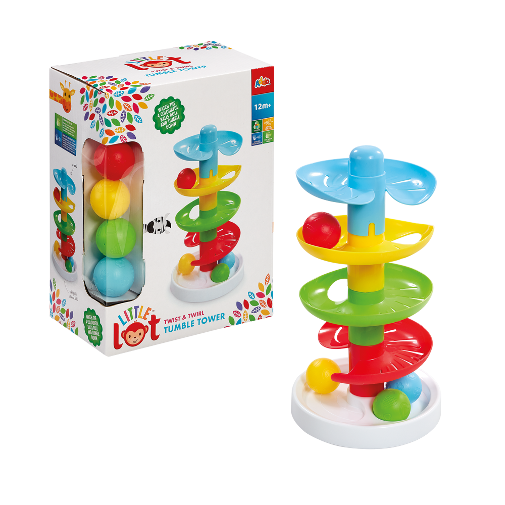 Addo-Little Lot Twist & Twirl Tumble Tower