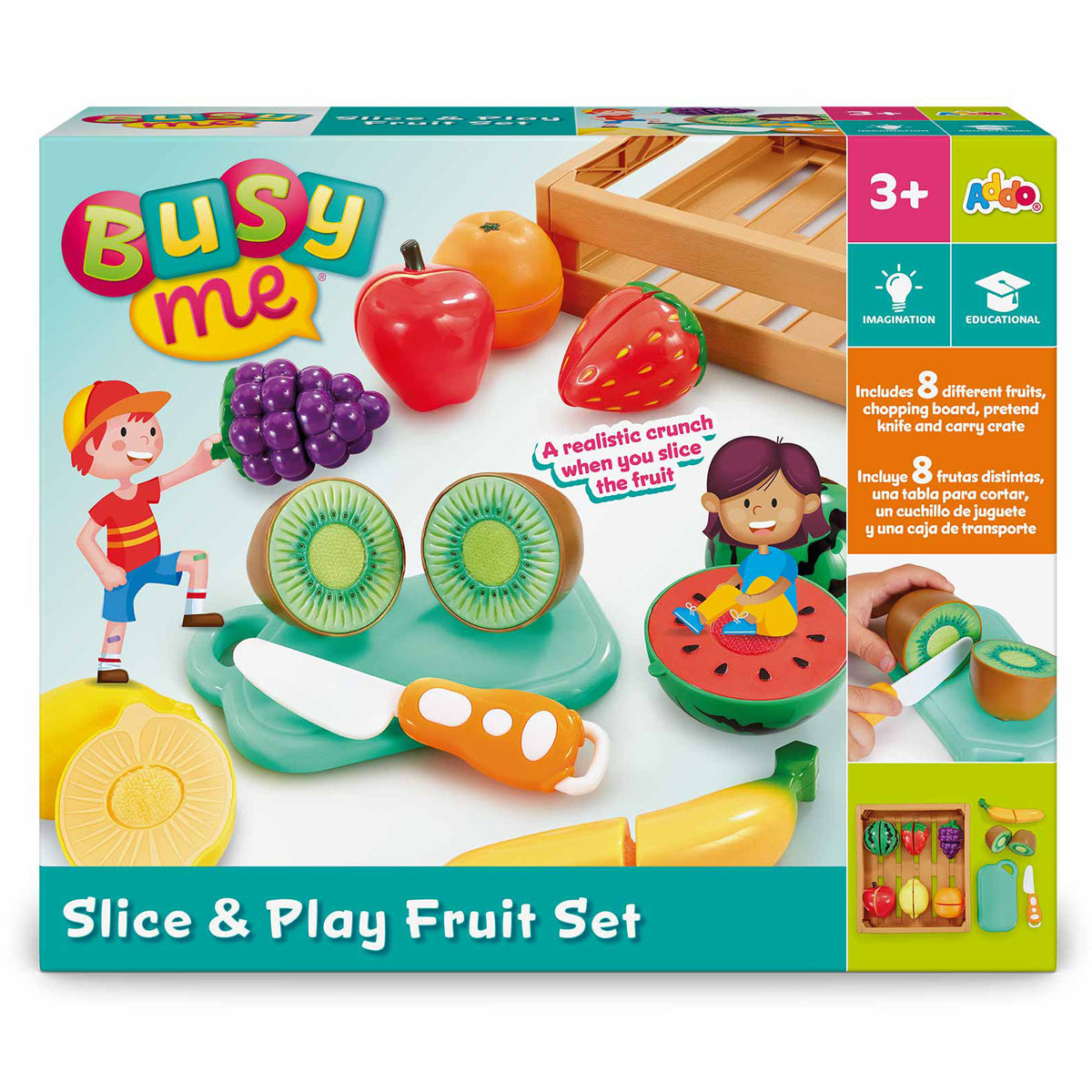 ADDO -Busy Me Slice and Play Fruit Set
