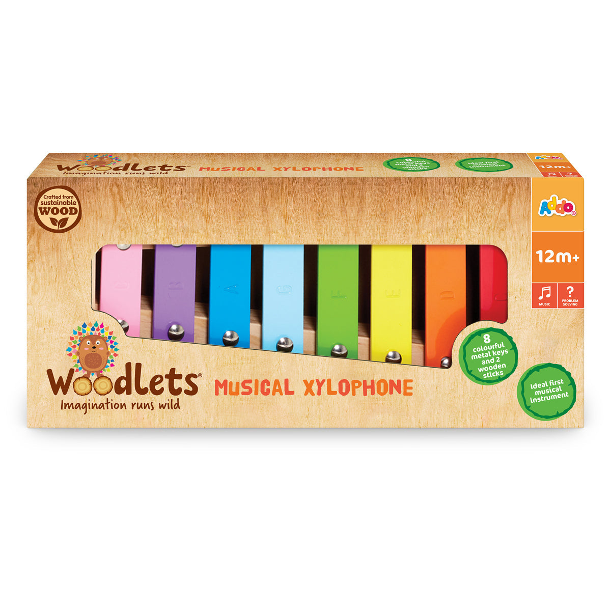 Woodlets Musical Wooden Xylophone