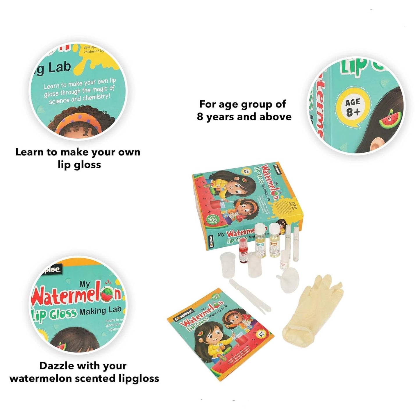 My Watermelon Lip Gloss Making Lab-Explore