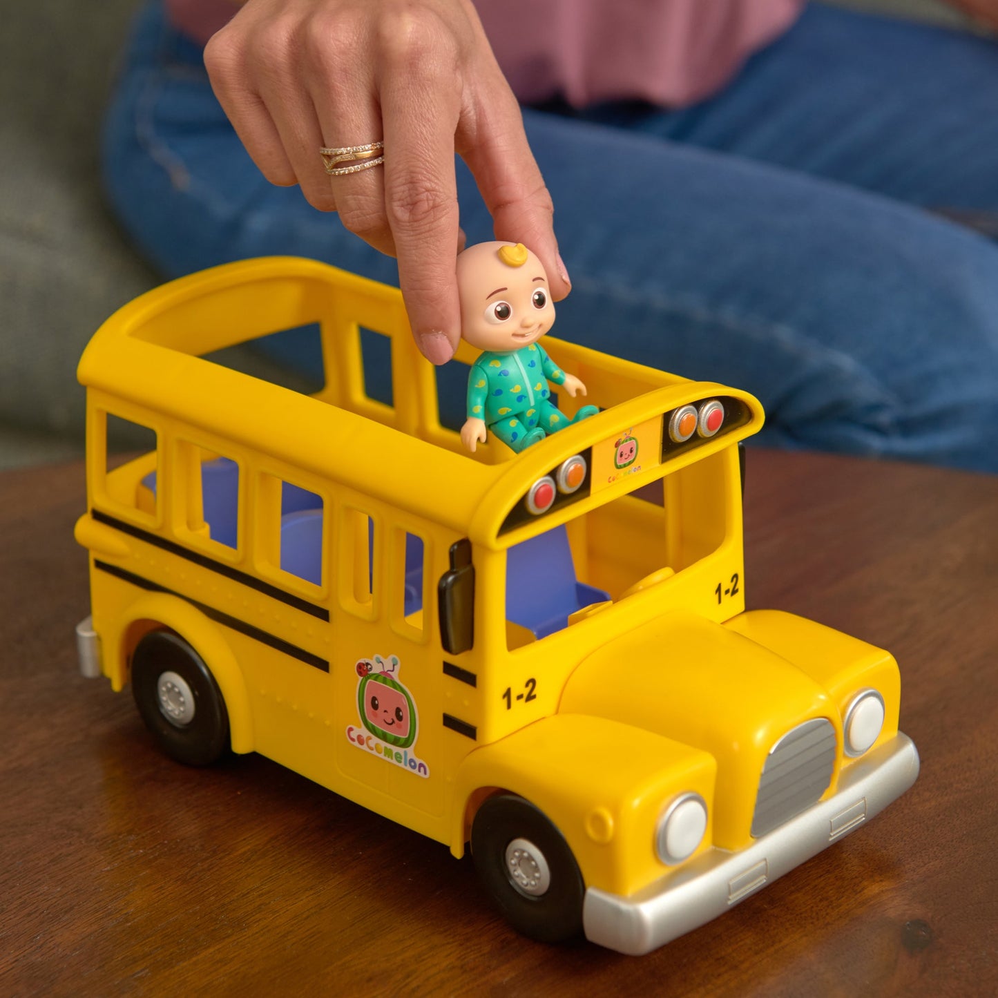 Cocomelon Vehicle School Bus Toy