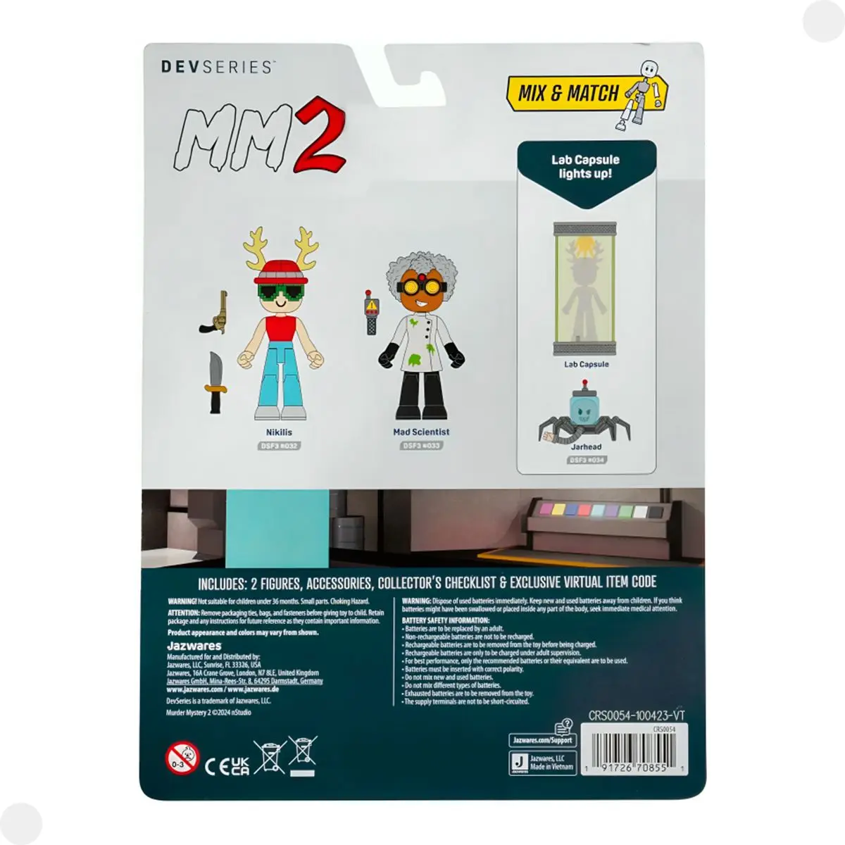 DevSeries Murder Mystery 2: Research Facility Game Pack