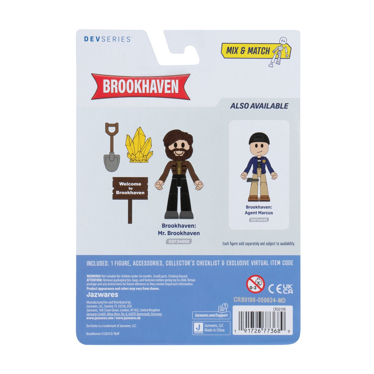 Jazwares Devseries Core Figures MrBrookhaven