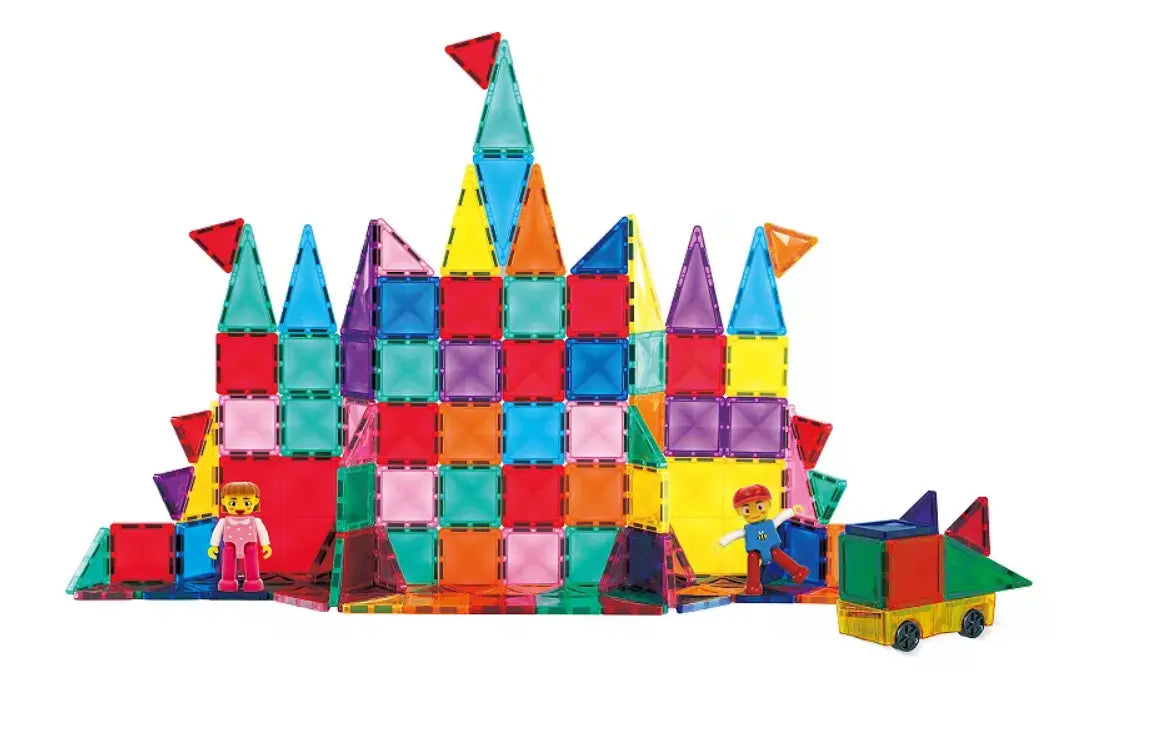 120 Piece Magnetic Tile Set – PicassoTiles