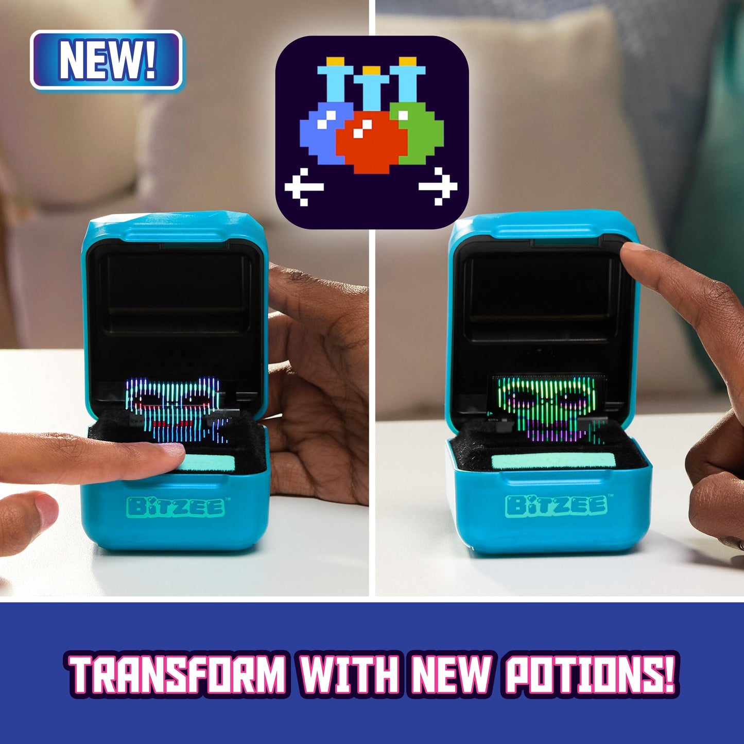 بيتزي التفاعلية الرقمية للحيوانات الأليفة السحرية