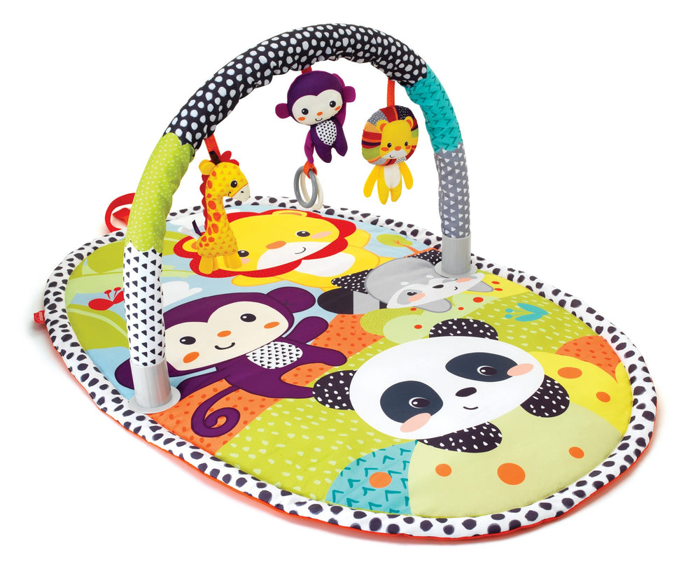 Infantino Explore & Store Activity Gym | Neutral Baby Play Mat