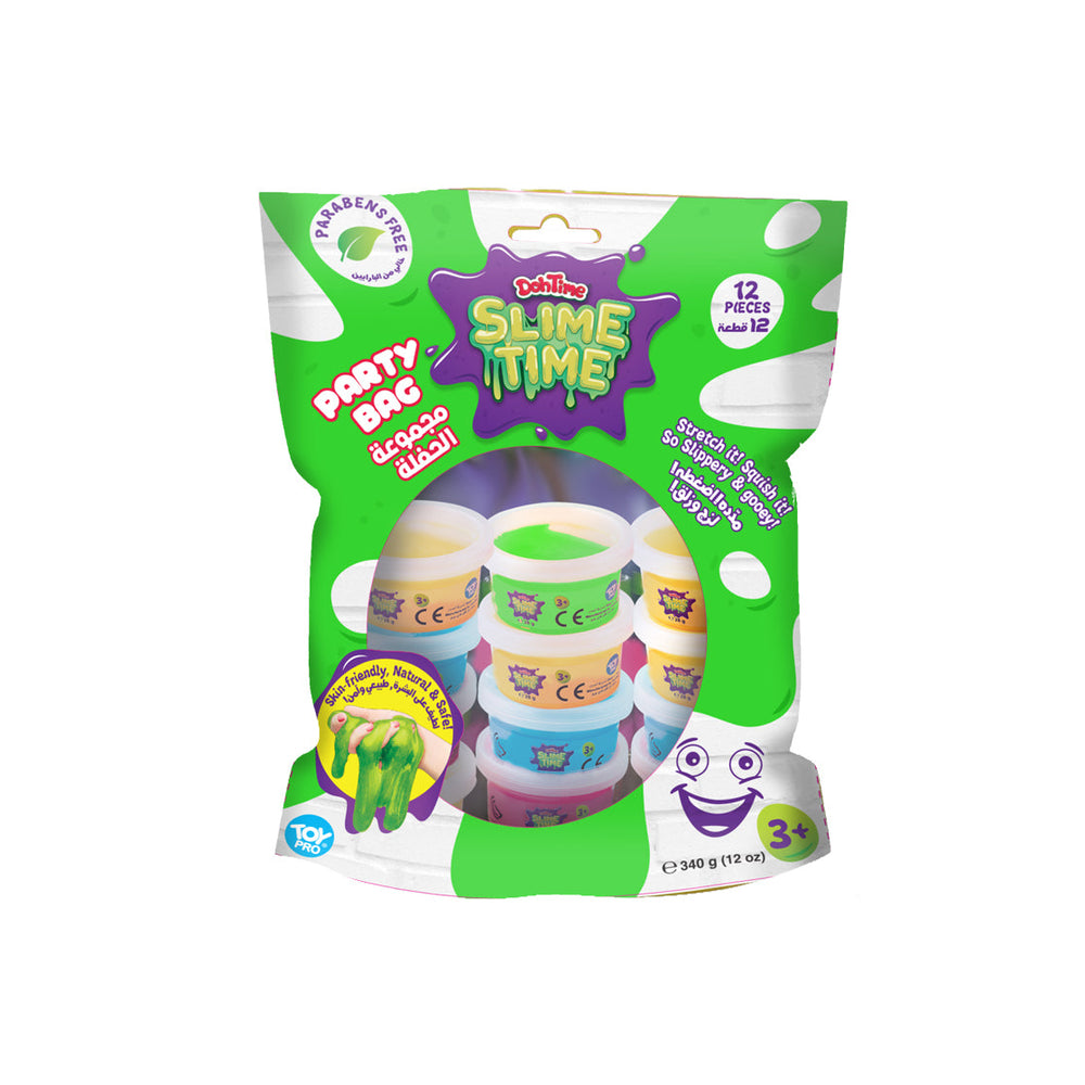 Dohtime -Slimetime Novelties Partybag Slime - 12pcs