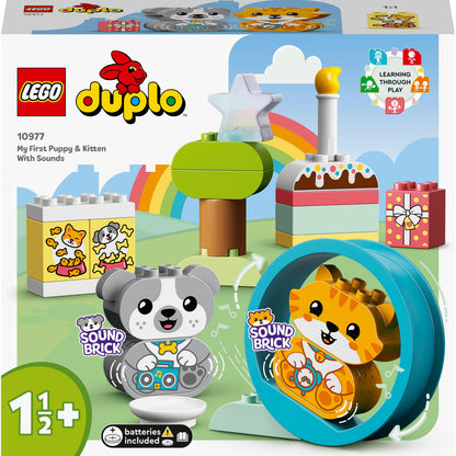 LEGO DUPLO-My First Puppy & Kitten With Sounds