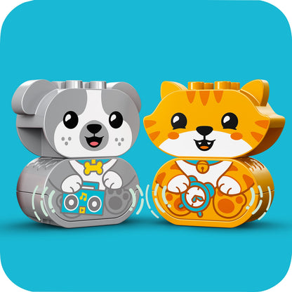 LEGO DUPLO-My First Puppy & Kitten With Sounds