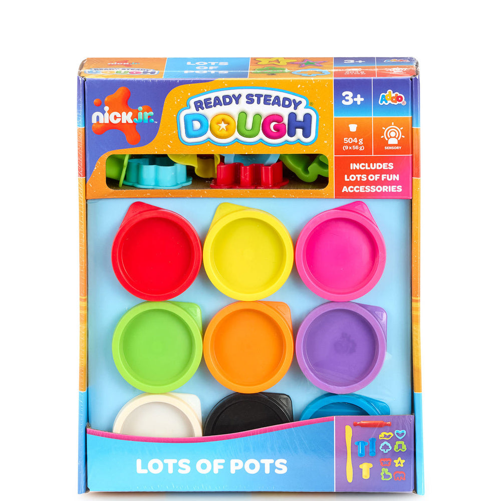 Nick Jr Ready Steady Dough – Lots of Pots Playset