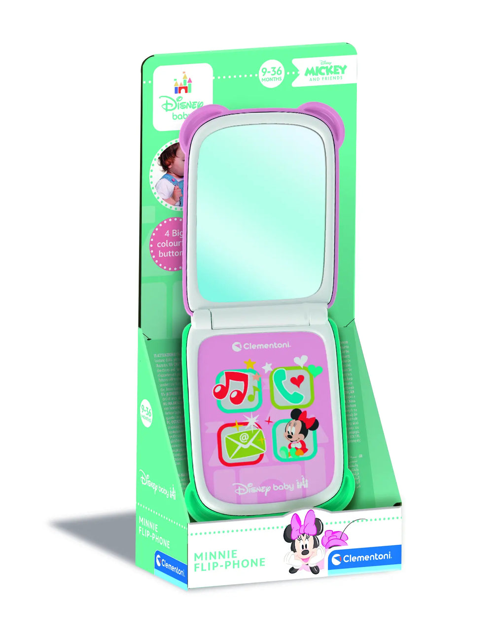 Disney Baby Minnie Flip Phone