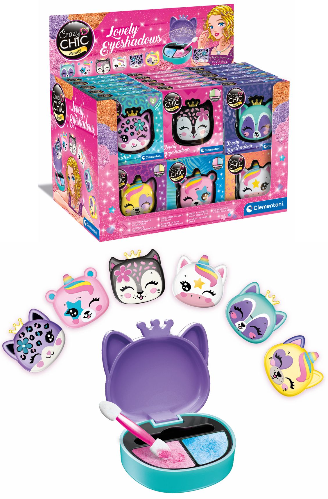 بودرة كليمنتوني اللامعة بتصميم كريزي شيك 