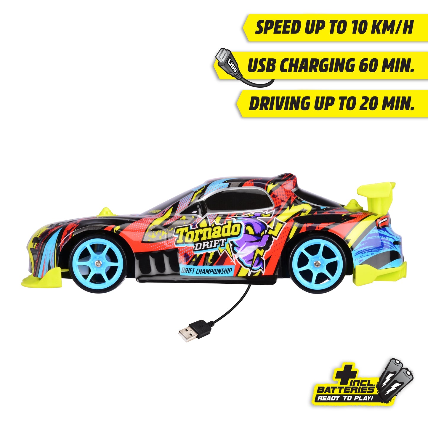 ديكي - آر سي تورنادو دريفت