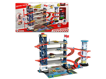 Dickie - City Parking Garage with 4 vehicles