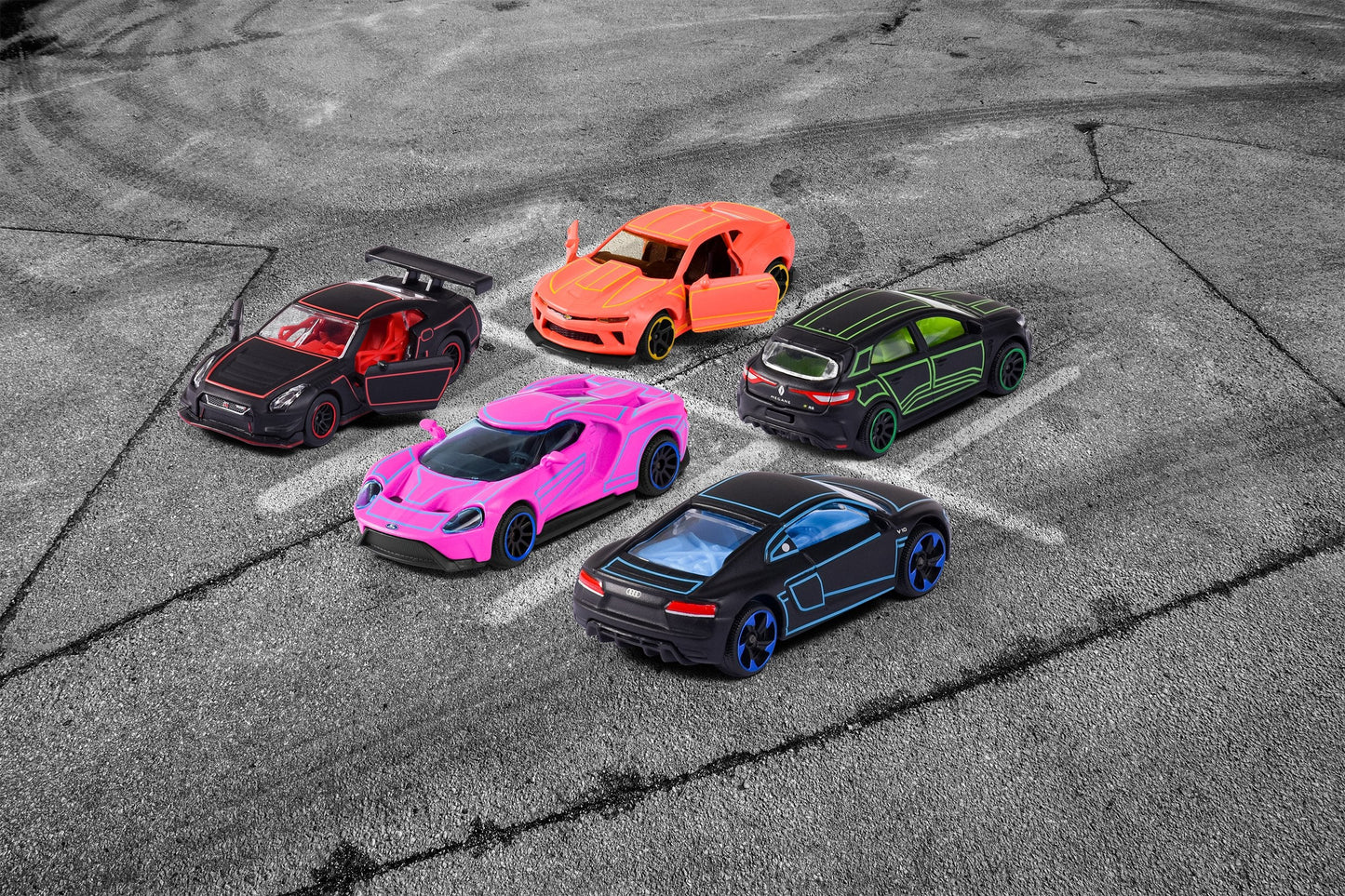 Majorette - Light Racer 5 Pieces Giftpack