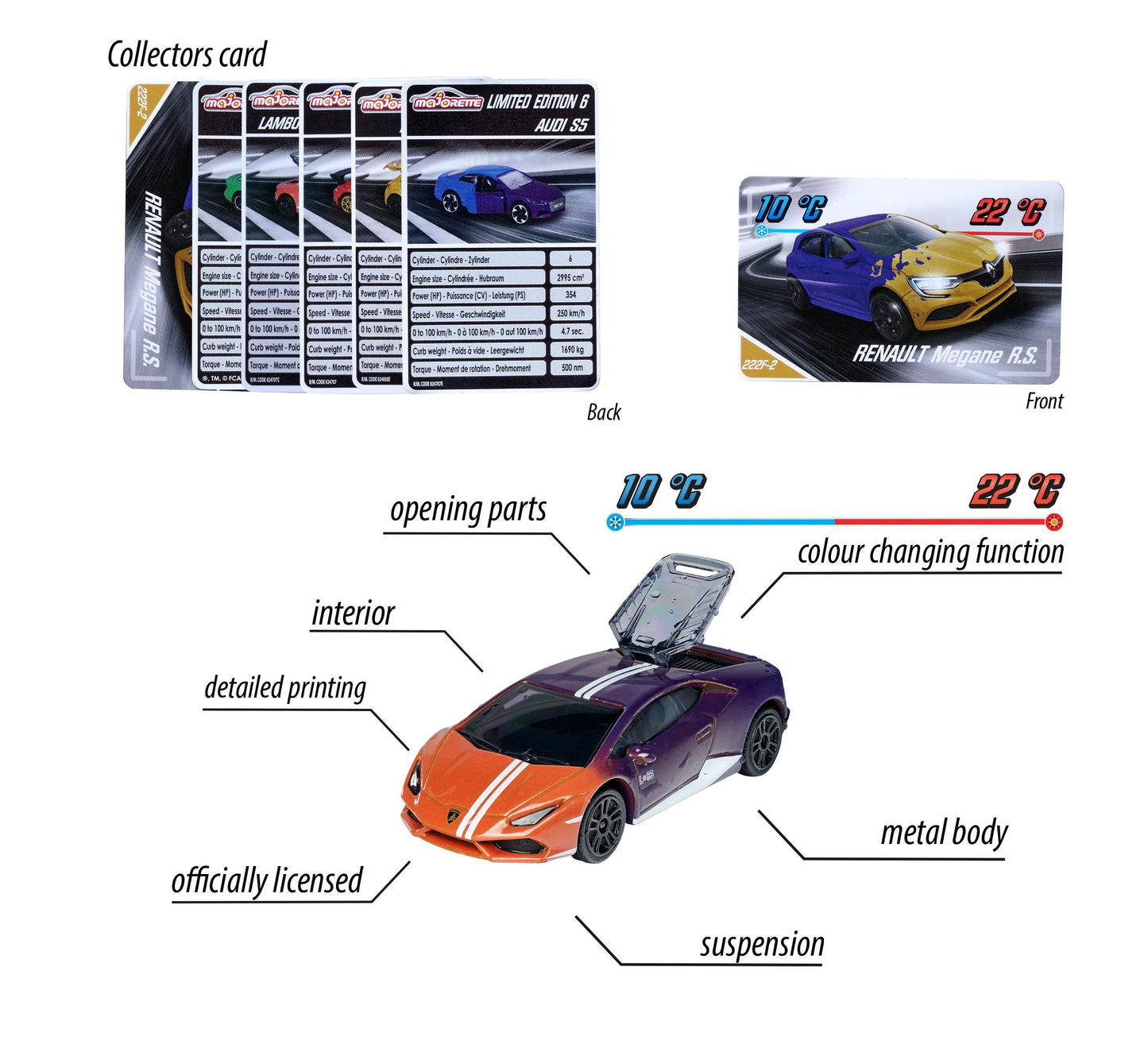 Majorette - Limited Edition 6, color changing