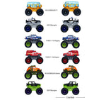 Majorette Monster Rockerz Die-Cast Monster Trucks - 7.5cm