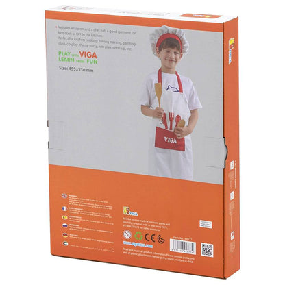 زي وقبعة الشيف الصغير - فيجا