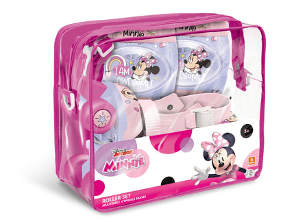 Mondo - Roller 4 Wheels Skates Set-Minnie