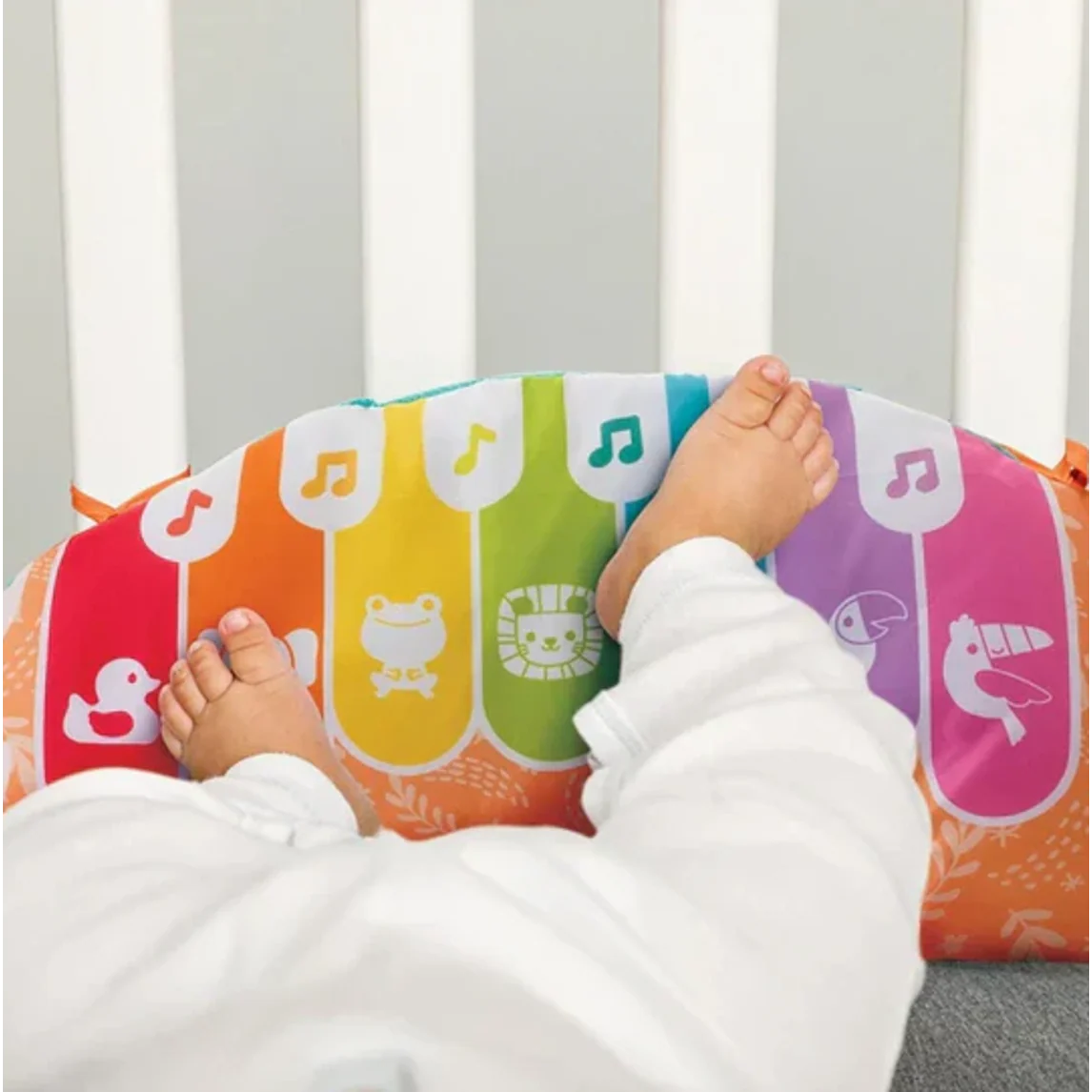Infantino 3-in-1 Tummy Time Piano Fox