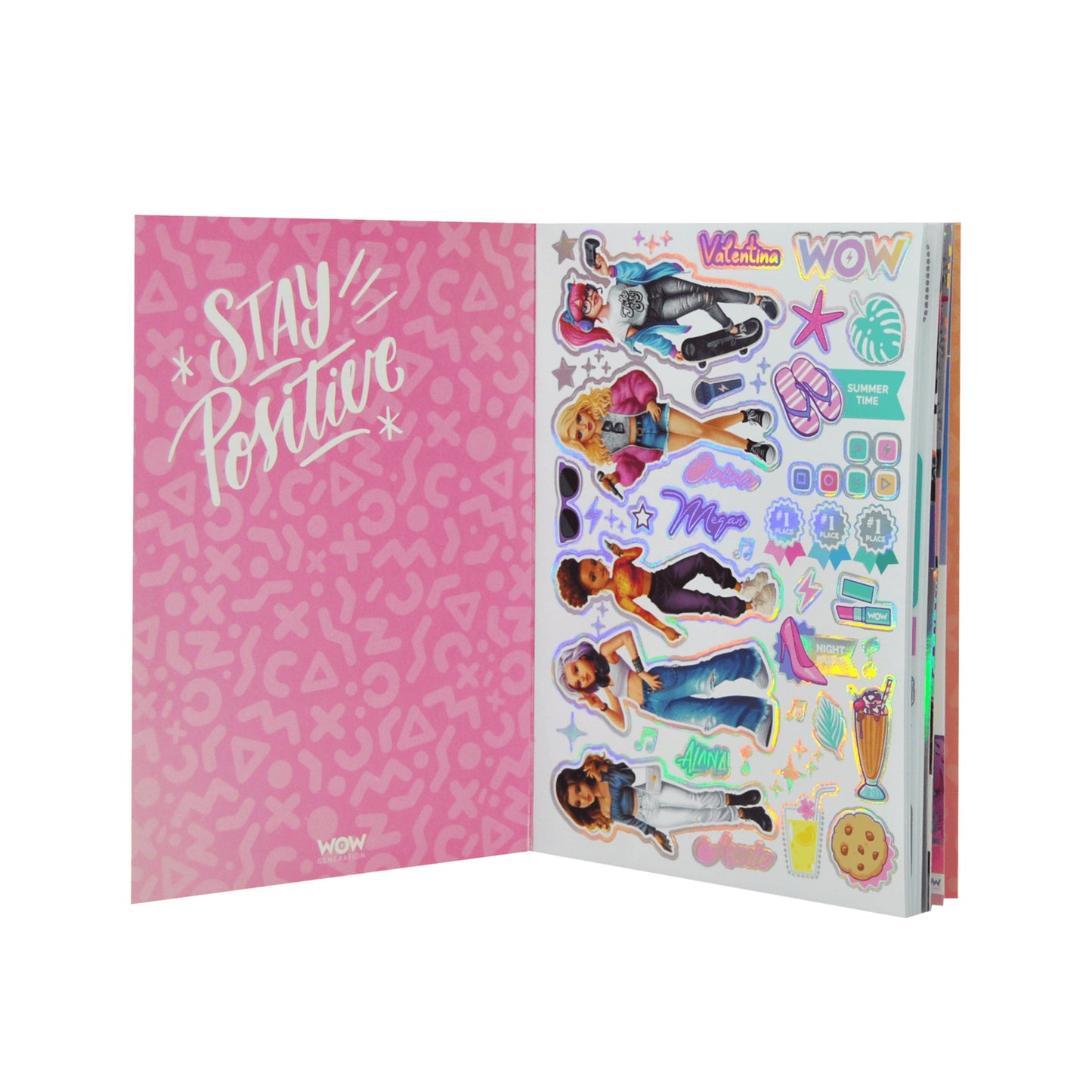 Holographic Sticker Book