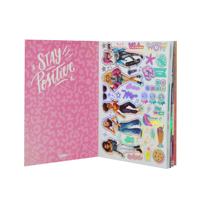 Holographic Sticker Book