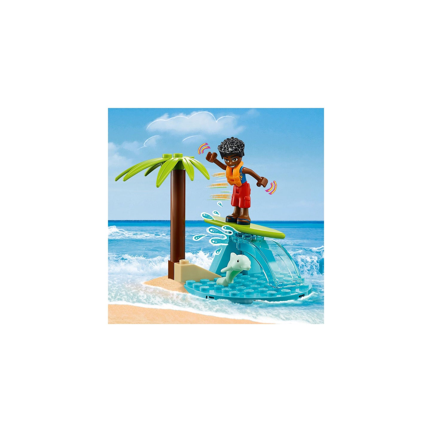 ليغو فريندز - متعة عربة الشاطئ