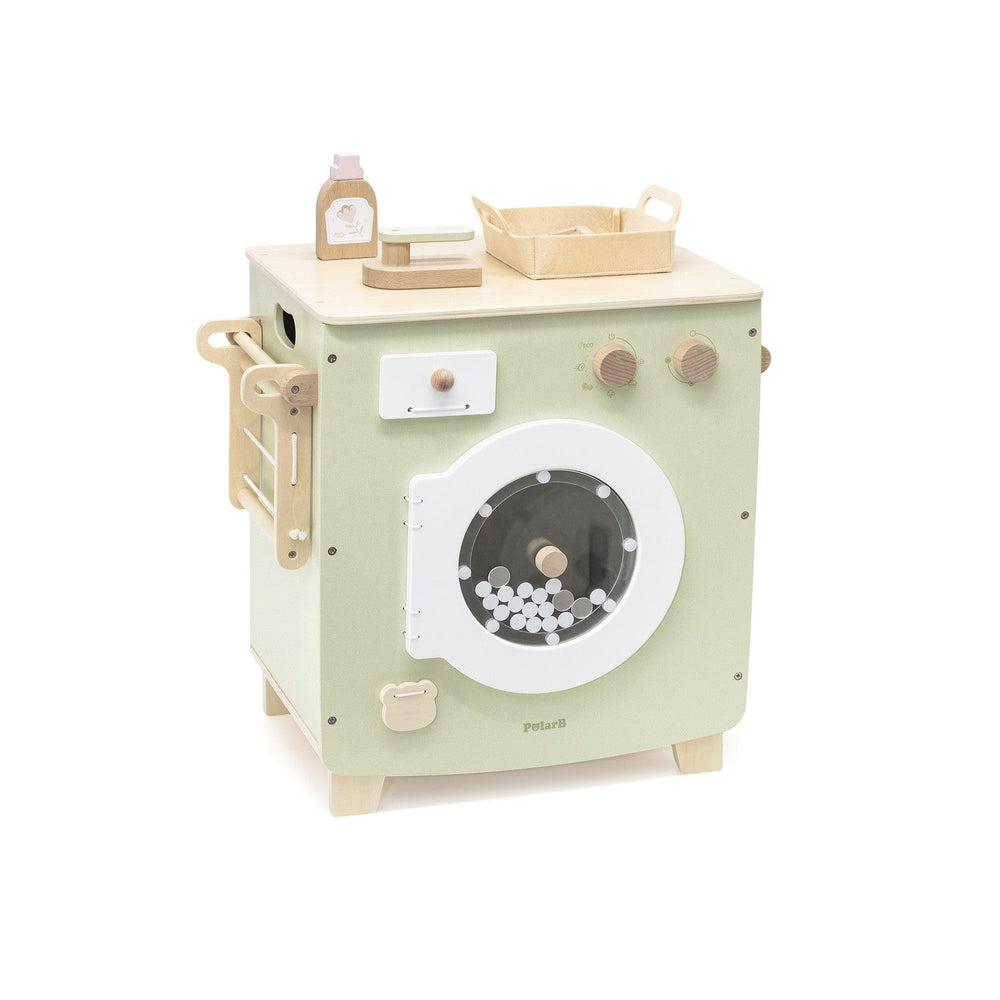 Viga Wooden Washing Machine Pretend Play Set