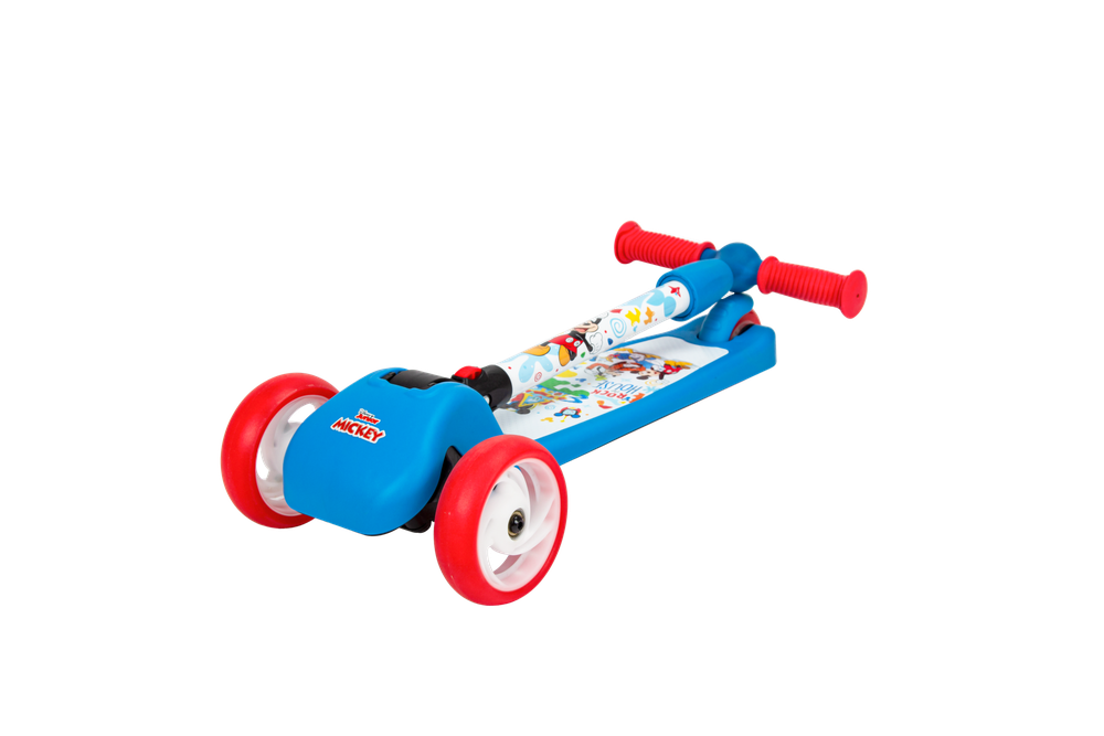 Spartan Mickey 3-Wheel LED Folding Scooter