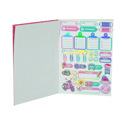 Holographic Sticker Book