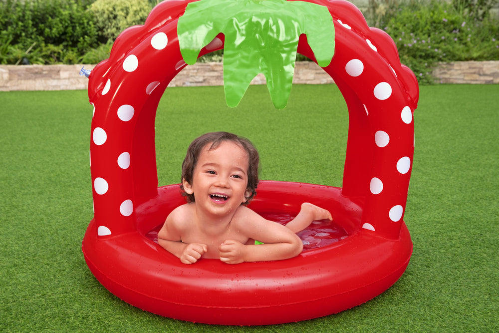 Bestway-Baby Pool Very Berry 91X91X91