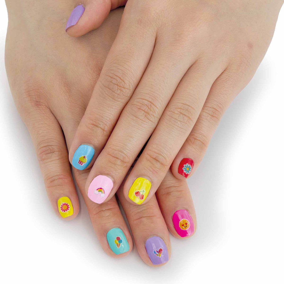 Unique Boutique Colourful Nail Art Craft Set
