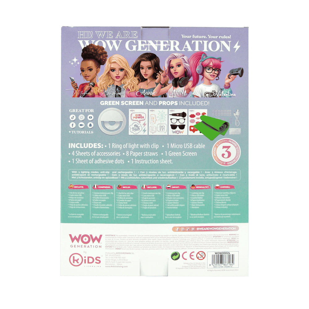 Selfie Light with Accessories-WOW Generation