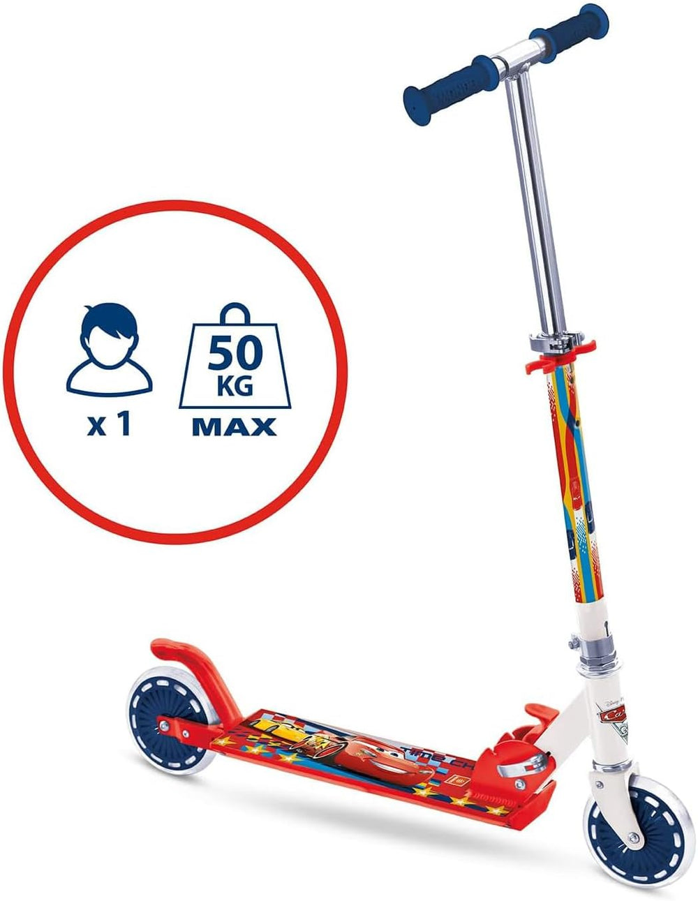 Mondo - Cars3 2 Wheel Scooter