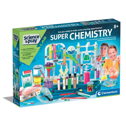 Clementoni - Super Chemistry Lab Set