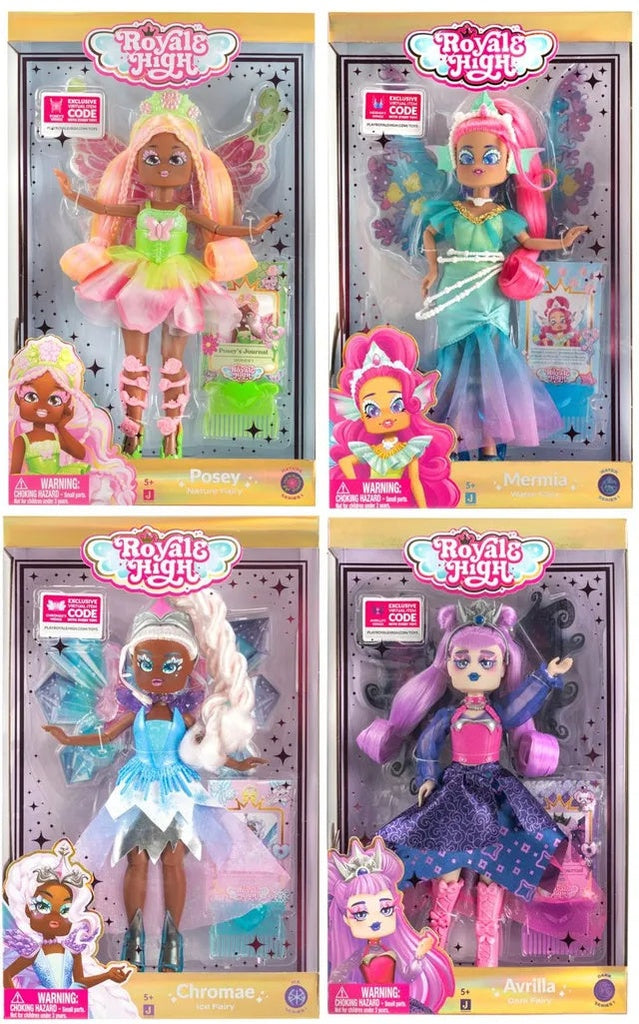 Royale & High - 4 Series Fashion Doll+Acc - 1pc