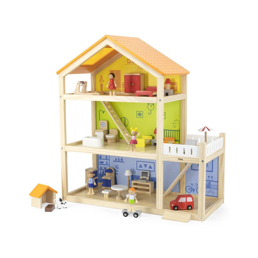 منزل خشبي من ثلاثة طوابق - فيغا