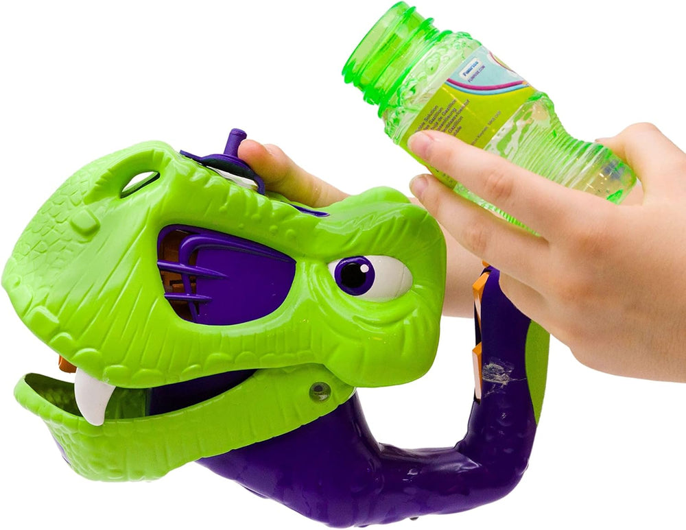 Gazillion Bubbles Roarin Rex Bubble Blaster Bubble Gun