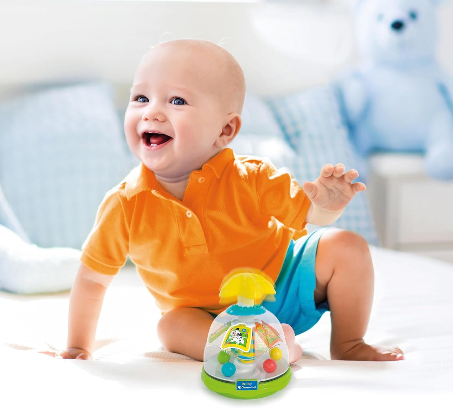 Baby Clementoni Happy Animals Spinning Top