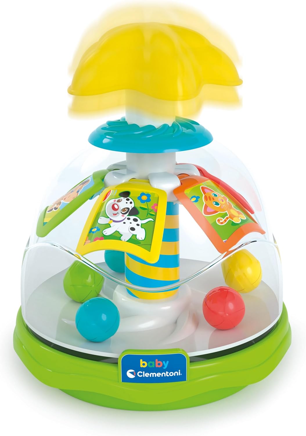 Baby Clementoni Happy Animals Spinning Top