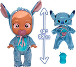 Cry Babies Stars Disney Stitch 12" Baby Doll 🌊😢✨ – Cries Real Tears