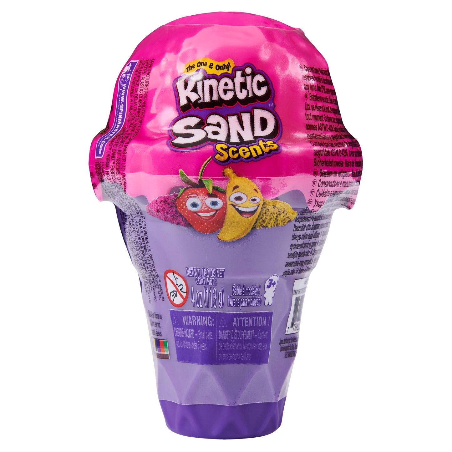 Kinetic Sand Ice Cream Container