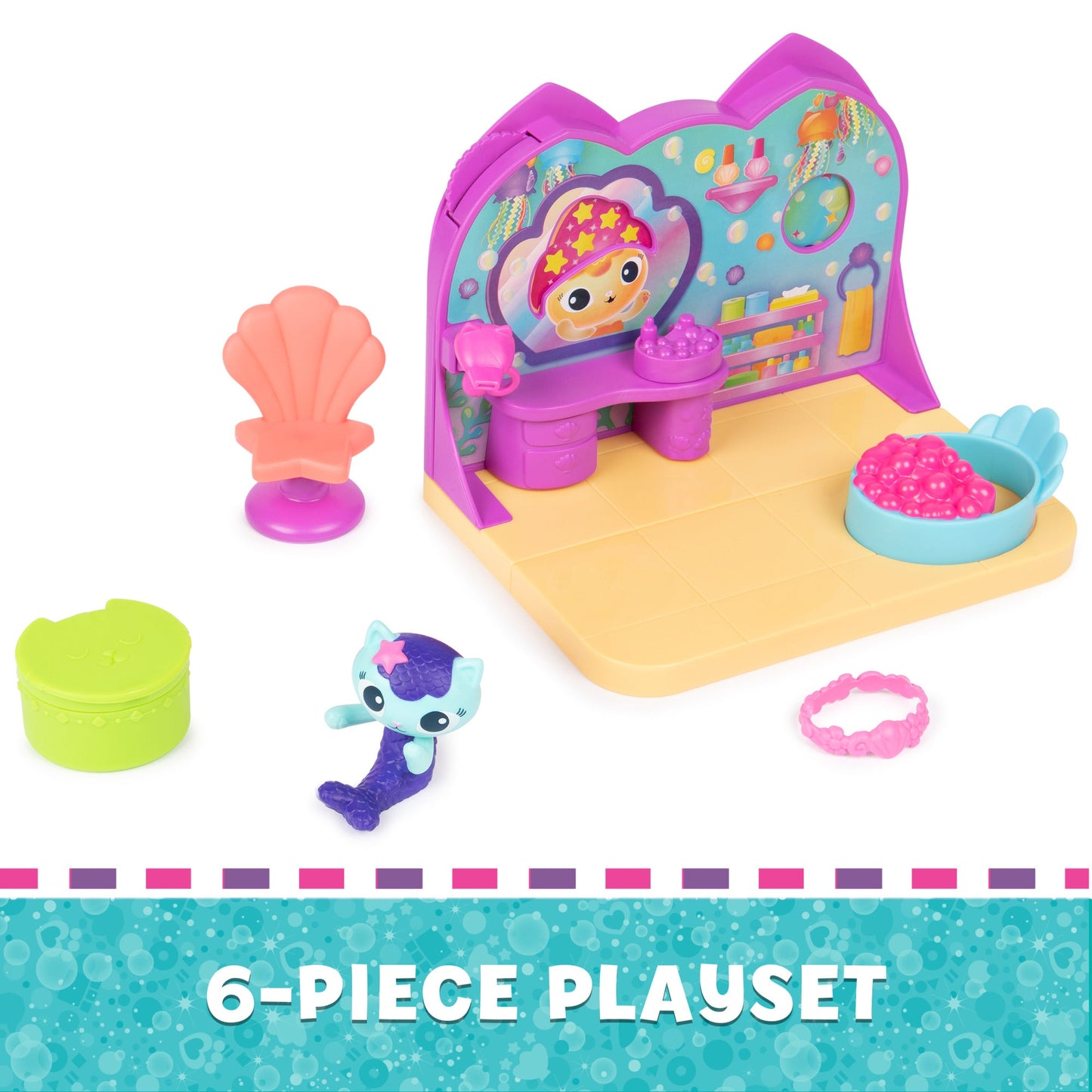 Gabby's Dollhouse Deluxe Room Set