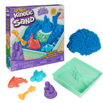 Kinetic Sand Sandbox Set – 1lb Purple Sand with Molds & Tray