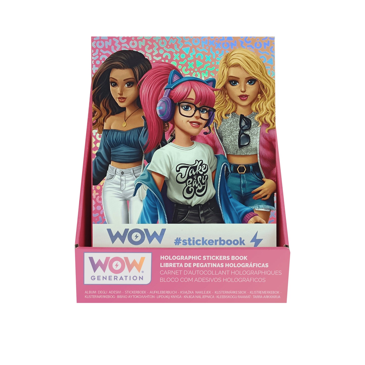 Holographic Sticker Book