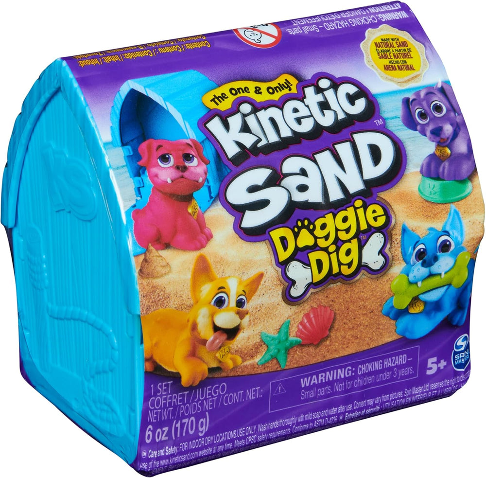 Kinetic Sand Doggie Dig – Dig, Discover & Play! 🐾