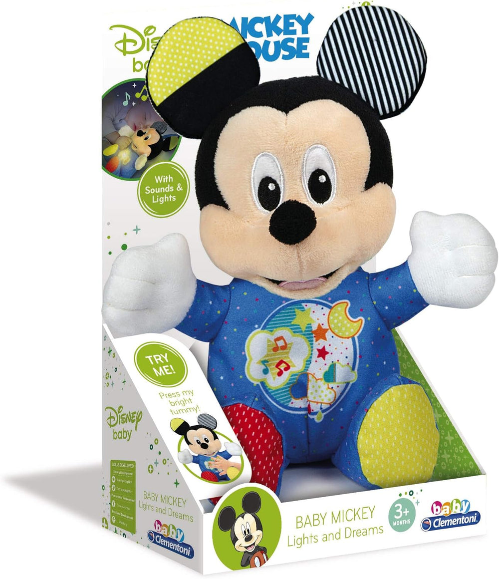 Disney Baby Mickey Interactive Plush – Lights, Melodies & Comfort