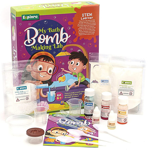 مختبري لصنع قنابل الاستحمام - استكشف