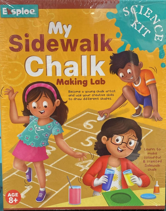 My Sidewalk Chalk Making Lab